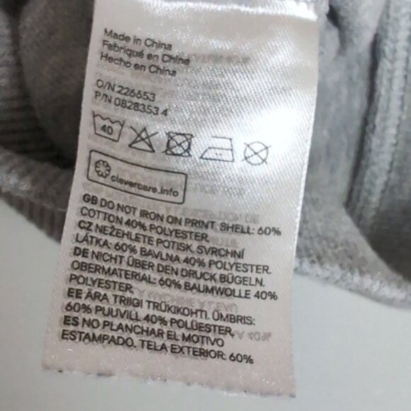 H&M Crew Neck Sweater Les Desirs Ardents Mens Regular Fit Pullover Sweatshirt - Picture 12 of 12